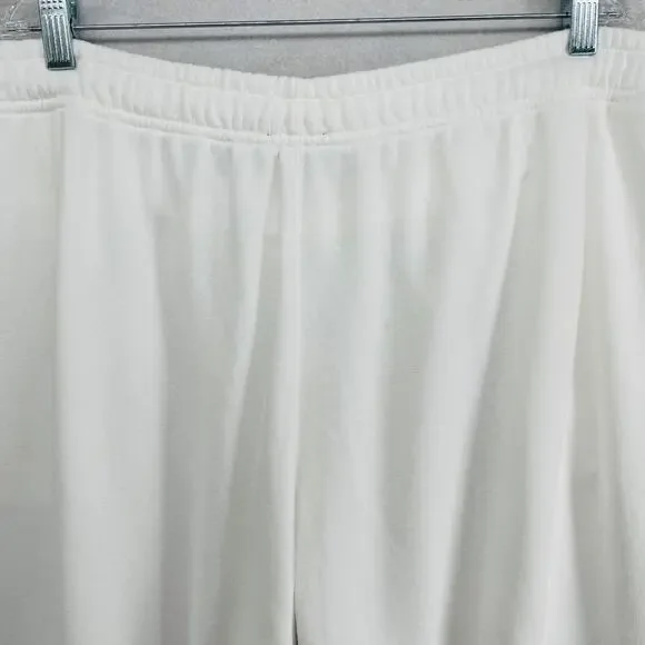 POLO RALPH LAUREN Pants Womens 2XL Big Pony Fleece Sweatpant Jogger White - Picture 7 of 10